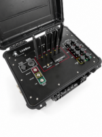 LinkBox 3.0 LBX-300-BR2 — панель керування та антени, вигляд під кутом